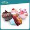 Toprank New Design 3D Print Soft Plush Cupcake Shaped Cushion Pillow Sofa Decorative Cushion