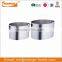 European Set of 2 Black Oval Log Holder