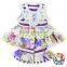 Newest design pretty girl dolls birthday gift 18" american girl doll clothes dress