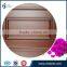 5 panels modern Bubinga solid wood door in China factory