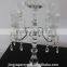 Jingyage crystal candelabra wedding centerpieces glass candelabra wedding