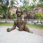 outdoor garden decoration bronze 18 hair sexy short hair nude girl sculpture