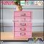 New design mini metal storage cabinet with drawers