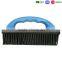 rubber material floor cleaning brush, hand style rubber brush car wash brush