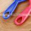 Factory wholesale colorful PP handle stainless steel wave blade multifunctional peeler