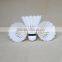 Durable goose feather shuttlecock for badminton, indoor sports factory sell directly