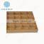 Wooden cake box