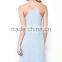 Clothes Women Dresses 100% POLYESTER SOLID WOVEN TIERED HEM SLIP Sexy Tropical Dresses