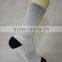 white 100 polyester sublimation blank wholesale custom print socks