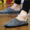 zm50252b fashion men slipper linen casual men shoes