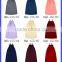 OEM Servic Plain Navy Color Ruffle Halter Sleeveless Designer Baby Girl Soft Evening Boho Style Model Maxi Dress Long Skirt