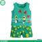 New arrival unisex summer sleeveless clothing baby clothes