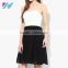 Fashion Woman Clothing Sleeveless Strapless Mini Party Dress Open Sexy Boobs Design