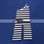 LY-146 new fancy designer stripe organic cotton baby clothes infant romper toddler