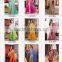Entracing Multi Designed Sarees Collections With Embroidery Work Blooming Bliss Designer Sarees Collections