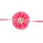 New children handmade Pearl Rhinestone Flower Headband HEADBANDS HAIR headdress handmade Chiffon Amazon goods