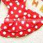 Black spots OEM Service breathable girl swimwear
