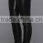 Womens Fashion Stretch Black Leather Legging