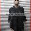 Women's winter hot fashion knit acryli sweater poncho