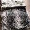 100%Natural color rabbit fur pelt plate snake pattern rabbit fur plate China Bulk