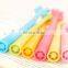 South Korea stationery cute Fighting cartoon gesture pen finger gel pen