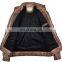 new design men fashion special garment dyed pu jacket