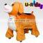 Creative walking dog toys animal with coin operated &CE certification