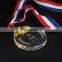 Custom sports league crystal medal
