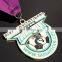 Hot sale copper plated summer healthy outdoor aerobic exercise medal