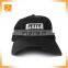 PU leather promotional baseball cap adjustable strap 6 panel flat brim hat and cap with patch label promotion