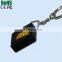 ABS Plastic Box Square Shape Custom Sound Keychain