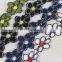 Good quality colorful embroidery lace trim