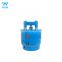 3kg gas cooking cylinder with good quality regulator for camping