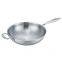 Full screen wok Energy gathering honeycomb frying pan Uncoated stainless steel pot wholesales
