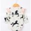 Soft Wear Baby Jumpsuit Cute Printed Rompers Baby Wear