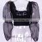 2020 New Street Look Women Autumn Lantern Sleeve Mesh Stitching Long-sleeved Multi Color Crop Top