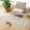 Home accessories decoration carpet floor protection bedside living room printed carpet rugs with tassels