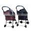 Hot Sale Pet Travel Carrier Foldable Portable Dog Stroller 4 Wheels Pet Stroller