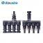 Slocable 2.5mm2 4mm2 6mm2 10mm2 16mm2 Solar Branch Connector 4in1 5way Connector