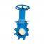 Wafer Type Ductile Iron Disc Manual Ductile Iron Knife Gate Valve With Low Price