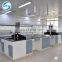 China Manufacturer Factory Supply Laboratory Central Workbench with Rack and PP Sink