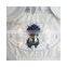 Oval Glass Mirror Wedding Party Table Decorations Centerpieces - 4 PCS