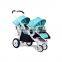 Hot sale cheap price aluminum frame baby stroller double twin