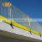 High Security Construction Barrier Powder Coated Fall Prevention Steel Mesh Edge Protection Barrier