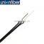 outdoor flat type FRP Support wire 7X0.4mm optical fiber drop cable 1C