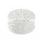 custom white embossed cross mini luxury Round Ceramics Ring Rosary Jewelry Box Accessories Storage Container with Lid