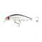 8.5cm 11.2g 10 colors 3D Bionic eyes Saltwater Fish Baits with Treble Hooks  Quivering Floating  Minnow Sea Bass  Bait Fishing