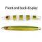 New arrival 80g 11cm slow metal jig vertical jigging lure saltwater jigging fishing lures