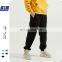 Wholesale customization Men's trousers Autumn and winter leisure Loose Solid color Plush thick drawstring Western style