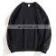 Manufacturer wholesale men's and women's fashion long-sleeved solid color round neck casual sports sweater pullover